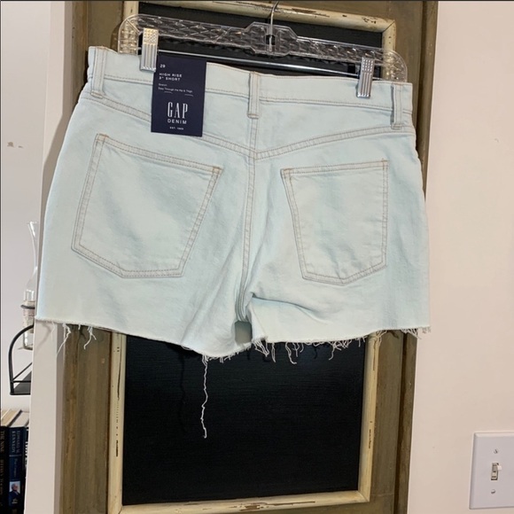 GAP High Rise 3" Denim Shorts - Picture 6 of 8